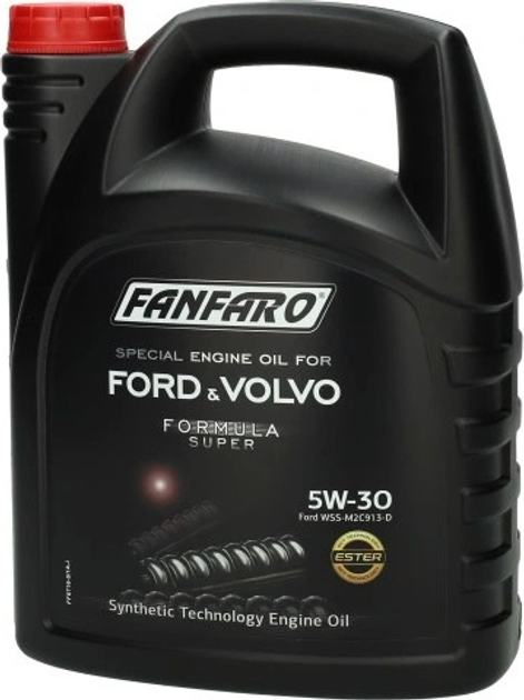 Olej silnikowy Fanfaro do Ford i Volvo Formula Super 5W30 5 l (4036021547756) - obraz 1