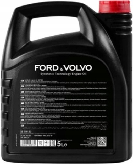 Olej silnikowy Fanfaro do Ford i Volvo Formula Super 5W30 5 l (4036021547756) - obraz 2