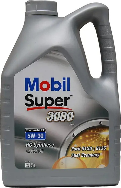 Olej silnikowy Mobil 1 Super 3000 Formula FE 5W30 5 l (5055107438459) - obraz 1