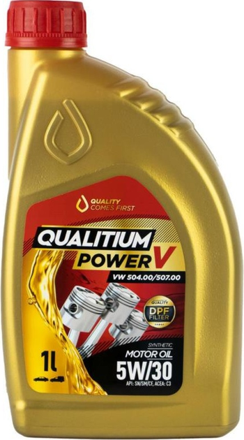 Olej silnikowy Qualitium Power V 5W30 1 l (5906749635433) - obraz 1