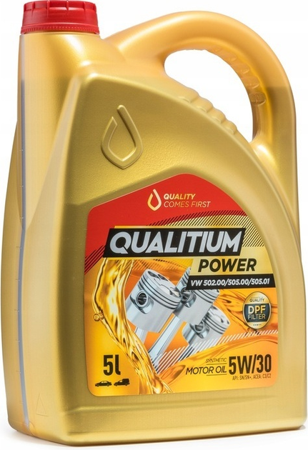 Olej silnikowy Qualitium Power 5W30 5 l (5906749635662) - obraz 1