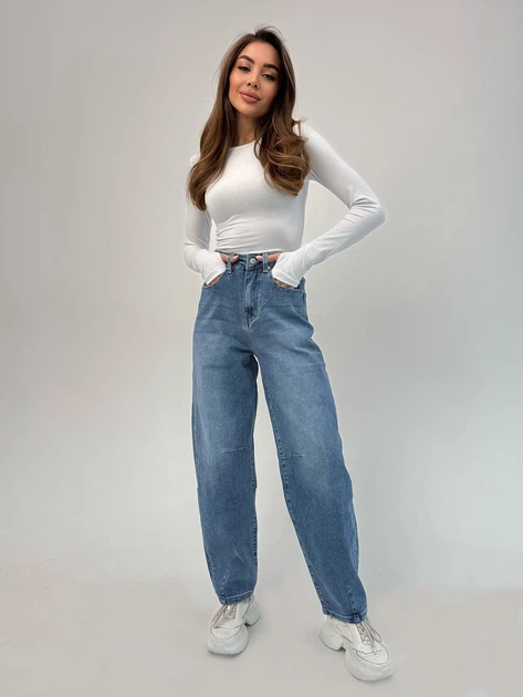 Джинсы Baggy женские Magnet WN20-714 30 Синие (issa2007682744824