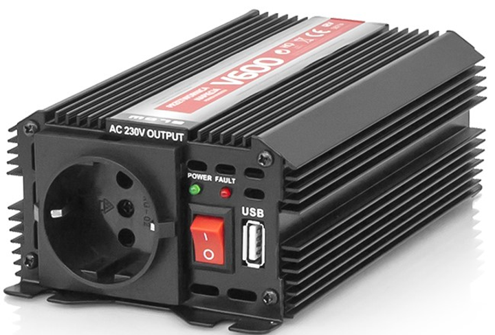 Przetwornica napięcia Blow 12V/230V V600/300W (5900804003960) - obraz 1
