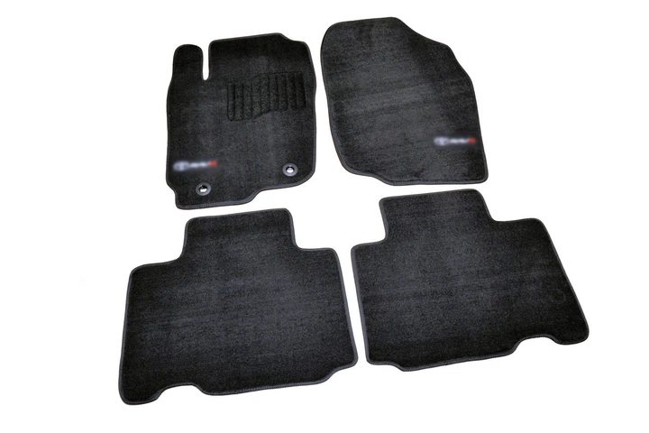 Коврики в салон (ворсовые) Toyota Rav4 2013-, Premium, черные, AVTM BLCLX1644 - изображение 2