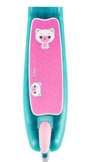 Самокат дитячий Nils Fun HLB001 Turquoise (16-51-069) (5907695542431) - зображення 8