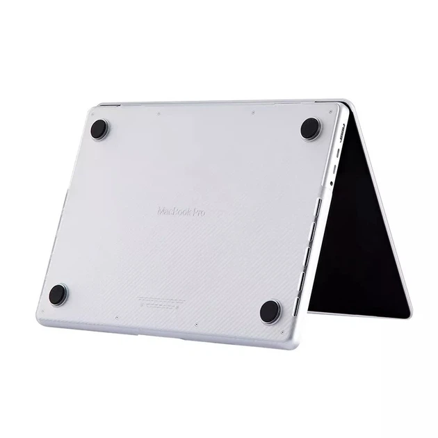 Чохол xVibe Case накладка для MacBook New Air 15" 2023-2026 M2/M3/M4/M5 Carbon Матовий White - изображение 4
