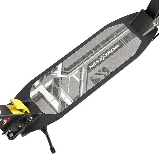 Hulajnoga Nils Extreme HM208T z hamulcem tarczowym Czarno-żółta (5907695597455) - obraz 8