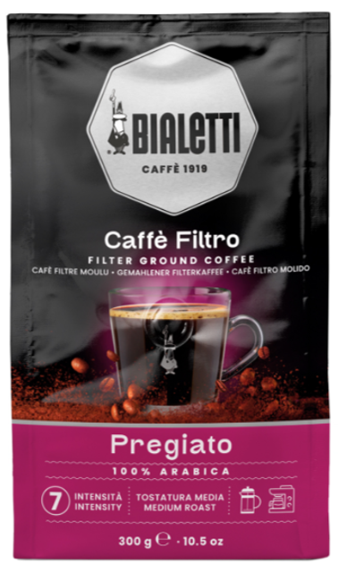 Кава мелена Bialetti Perfetto Caffe Filtro Pregiato Filter 300 г (8006363075336) - зображення 1