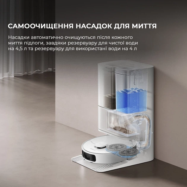 Робот-пилосос Dreame D20 Ultra (RLD31SE) - зображення 5