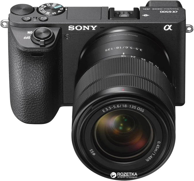 Фотоапарат Sony Alpha a6500 Kit 18-135mm Black (ILCE6500MB.CEC