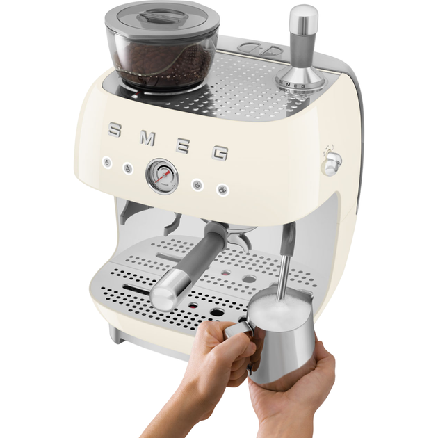 Кавоварка ріжкова Smeg EGF03CREU [116500] - зображення 8