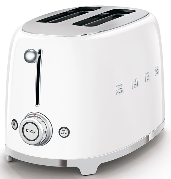 Тостер SMEG TSF01WHEU - Фото 2 Тостер SMEG TSF01WHEU - изображение 2