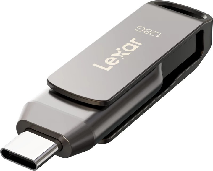 Pendrive Lexar JumpDrive Dual Drive D400 128GB USB 3.2 Type-C (LJDD400128G-BNQNG) - obraz 4
