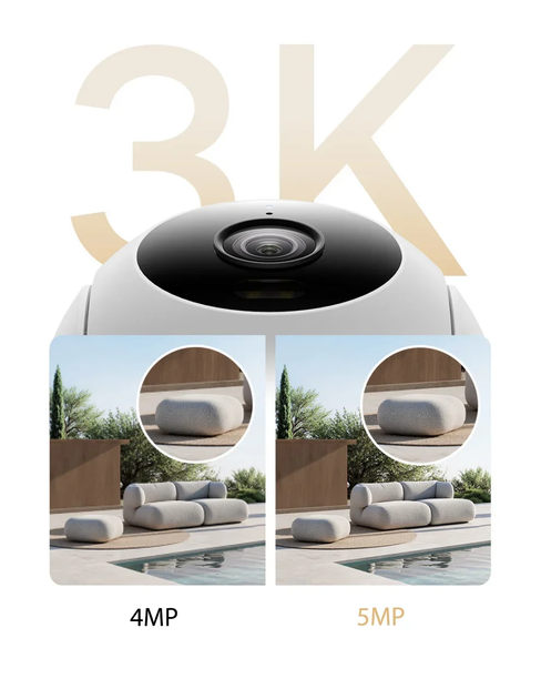 IP Камера Xiaomi Outdoor 4C 5 MP WIFI6 Автостеження AI - изображение 6