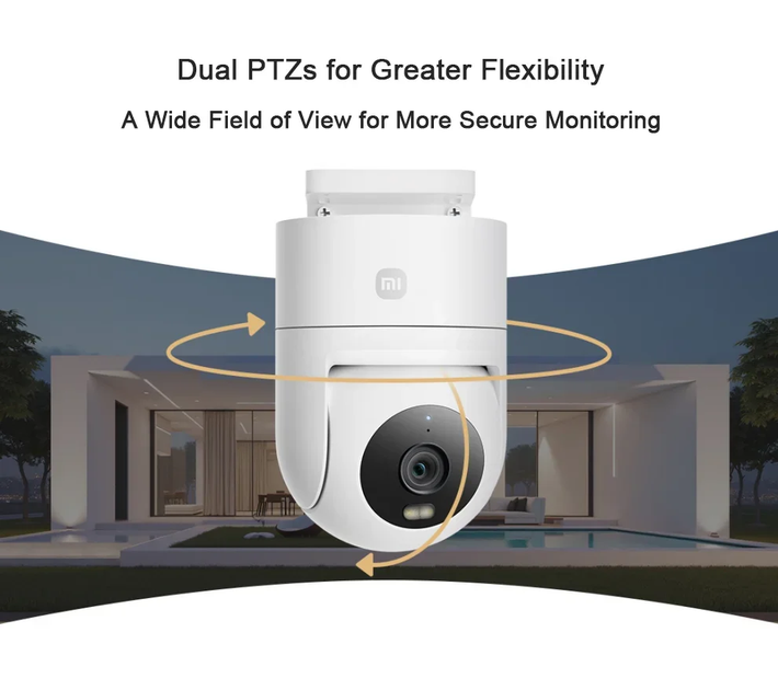 IP Камера Xiaomi Outdoor 4C 5 MP WIFI6 Автостеження AI - изображение 7