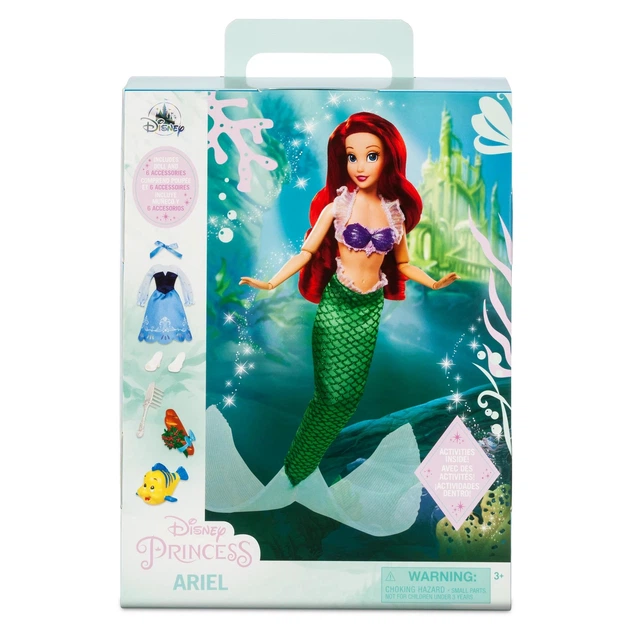 Лялька Disney Русалочка Аріель Mermaid Story Doll - Фото 11 Лялька Disney Русалочка Аріель Mermaid Story Doll - изображение 11