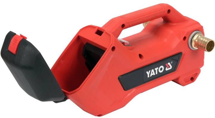 Насос акумуляторний для води та оливи Yato YT-85291 18 В 0.38 Вт 1800 л/год макс. висота 22 м макс. глибина 9 м без акумулятора (5906083079412) - зображення 2
