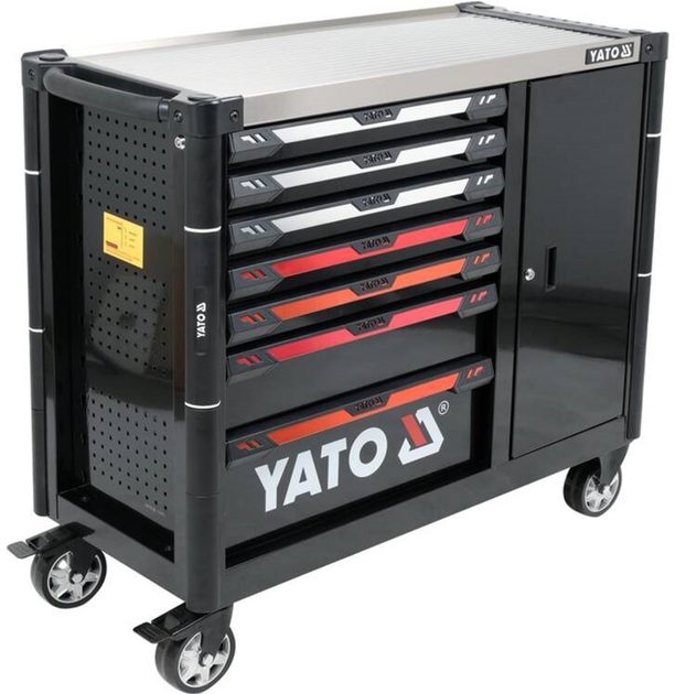 Szafka narzędziowa Yato YT-09033 z 7 szufladami i skrzynką 1100 x 990 x 480 mm (5906083080999) - obraz 1