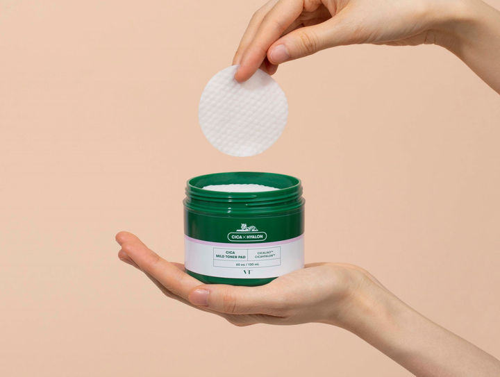 Płatki do twarzy Vt Cosmetics Cica złuszczające 60 szt (8809695670640) - obraz 4