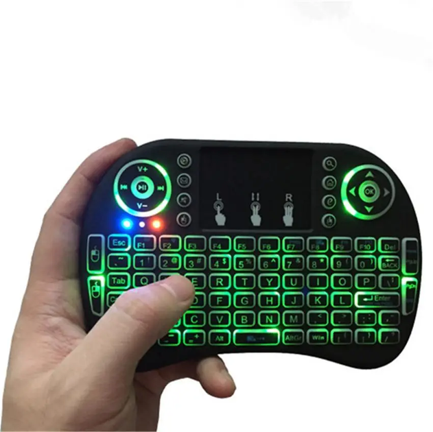 Мини-клавиатура с сенсорной панелью и подсветкой LED MWK08/i8 - изображение 3