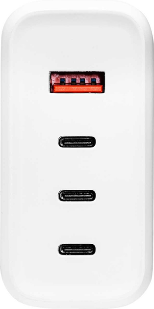 Мережевий зарядний пристрій AKYGA USB-A + 3x USB-C 140W White (AK-CH-24) - зображення 4