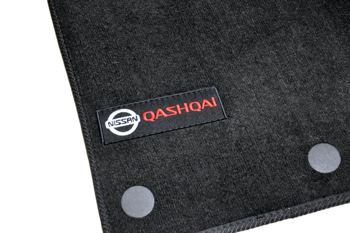Коврики в салон (ворсовые) Nissan Qashqai 2014-, Premium, черные, AVTM BLCLX1425 - изображение 8