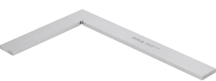 Kątownik ślusarski YATO 400 x 250 mm kl. II (YT-70756) - obraz 2