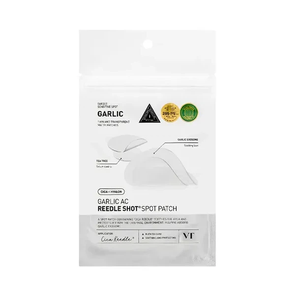 Точечные патчи VT Cosmetics Garlic AC Reedle Shot Spot Patch от акне 48 шт - Фото 3 Точечные патчи VT Cosmetics Garlic AC Reedle Shot Spot Patch от акне 48 шт - изображение 3
