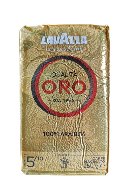 Кофе "Lavazza" Qualita ORO молотый 250гр 2 х 250 грам - Фото 2 Кофе "Lavazza" Qualita ORO молотый 250гр 2 х 250 грам - изображение 2