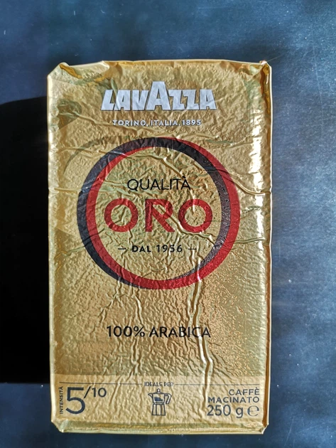 Кофе "Lavazza" Qualita ORO молотый 250гр 2 х 250 грам - Фото 6 Кофе "Lavazza" Qualita ORO молотый 250гр 2 х 250 грам - изображение 6