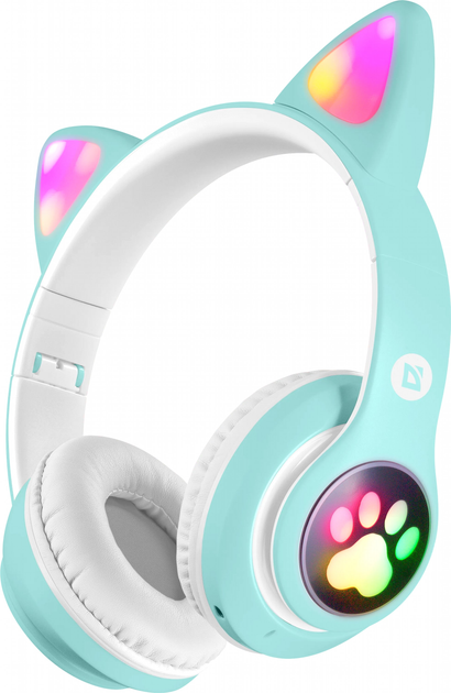Słuchawki Defender FreeMotion B585 Green LED Bluetooth Green (4745090822489) - obraz 1