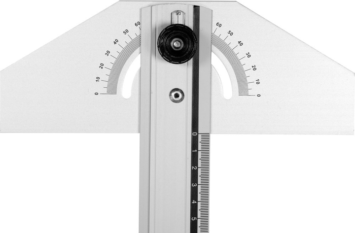 Kątownik nastawny aluminiowy VOREL typ T 400 mm (5906083077517) - obraz 3