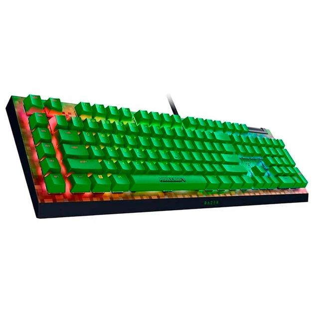 Клавиатура RAZER BlackWidow V4 X, Minecraft Edition (RZ03-04704100-R3M1) - изображение 3