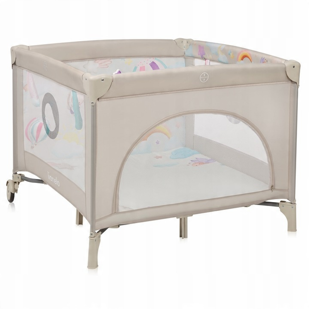 Манеж Lionelo MILLE PLUS GREY BEIGE - Фото 1 Манеж Lionelo MILLE PLUS GREY BEIGE - изображение 1