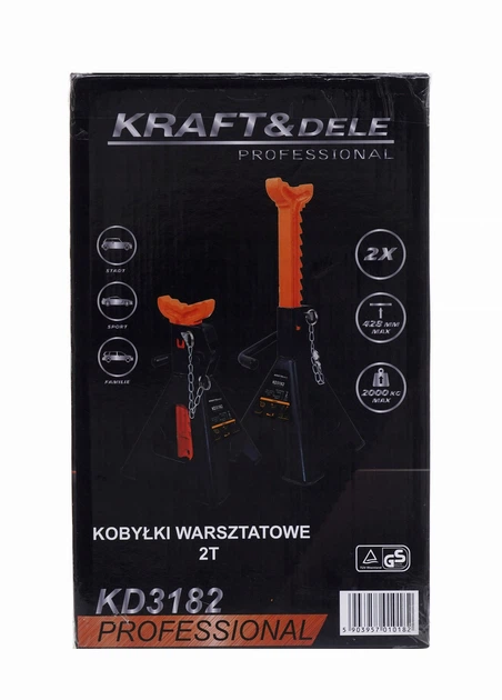 Подставка для автомобиля 2шт Kraft&Dele KD3183 - изображение 8