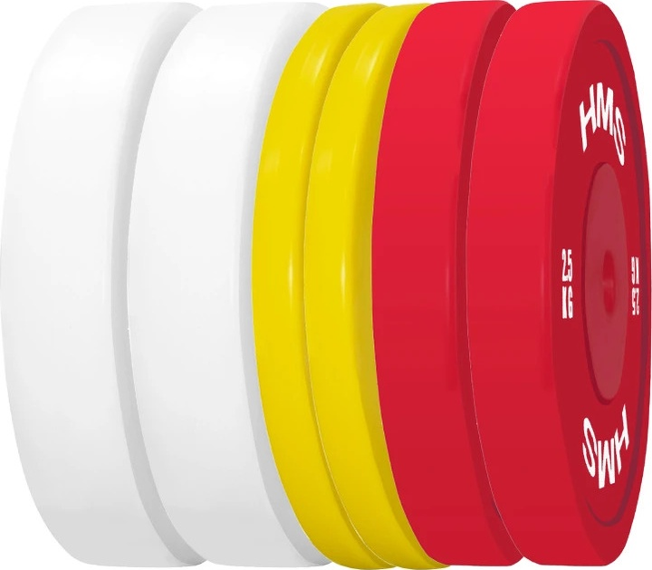 Zestaw talerzy olimpijskich HMS TPP technicznych PE 2 x 1.5 - 5 kg 6 szt. (5908261683299) - obraz 2