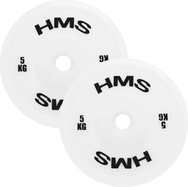 Zestaw talerzy olimpijskich HMS TPP technicznych PE 2 x 1.5 - 5 kg 6 szt. (5908261683299) - obraz 6