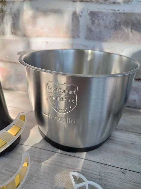 Измельчитель кухонный Zepline ZP-00219 с 2 чашами из стекла и