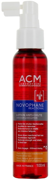 Płyn przeciw wypadaniu włosów ACM Laboratoire Novophane Reactional 100 ml (3760095254586) - obraz 1