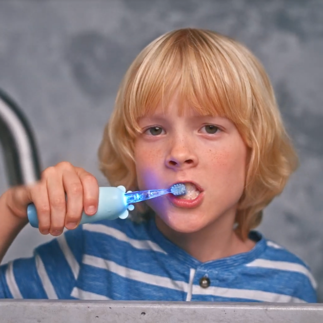 Дитяча зубна щітка Medica+ KidsBrush 2.0 Blue - Фото 2 Дитяча зубна щітка Medica+ KidsBrush 2.0 Blue - изображение 2