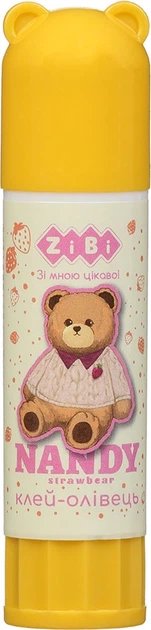 Набір клею-олівця ZiBi Bear Toy PVP основа 15 г х 3 шт (ZB.6304.3) - зображення 6