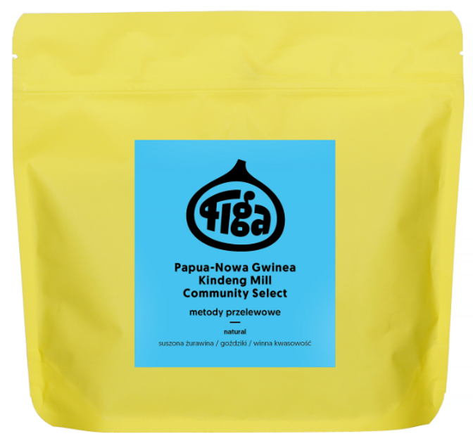 Kawa ziarnista Figa Coffee Papua Nowa Gwinea Kindeng Mill Community Select Natural Filter 250 g (5907127038556) - obraz 1