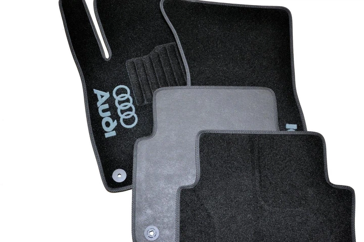 Коврики в салон (ворсовые) Audi A8 2002-2009, черные, 5шт, AVTM BLCCR1027 - изображение 8