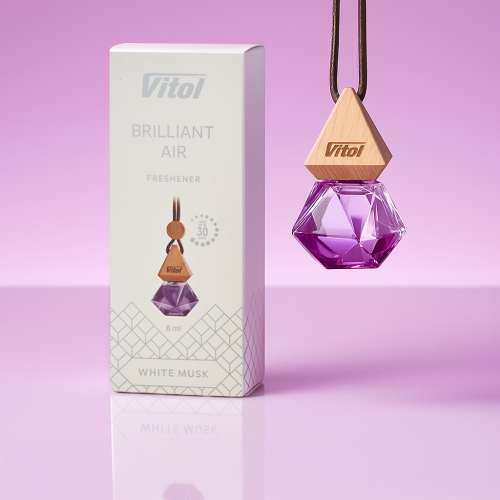 Освежитель воздуха Vitol Brilliant Air White Musk 8мл - изображение 2
