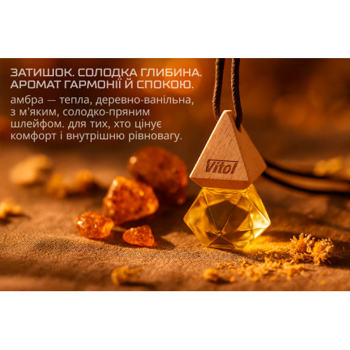 Освежитель воздуха Vitol Brilliant Air Amber 8мл - изображение 11