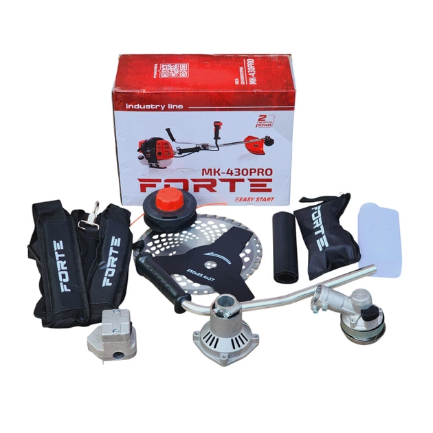 Мотокоса Forte MK-430 PRO (2 ножа, 1 головка) - изображение 11