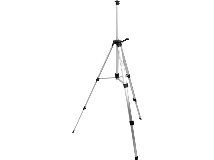 Штатив тринога YATO телескоп 3 секціі кріплення 5/8", з штангою 38 см H= 47-150 см (YT-30477) - зображення 2