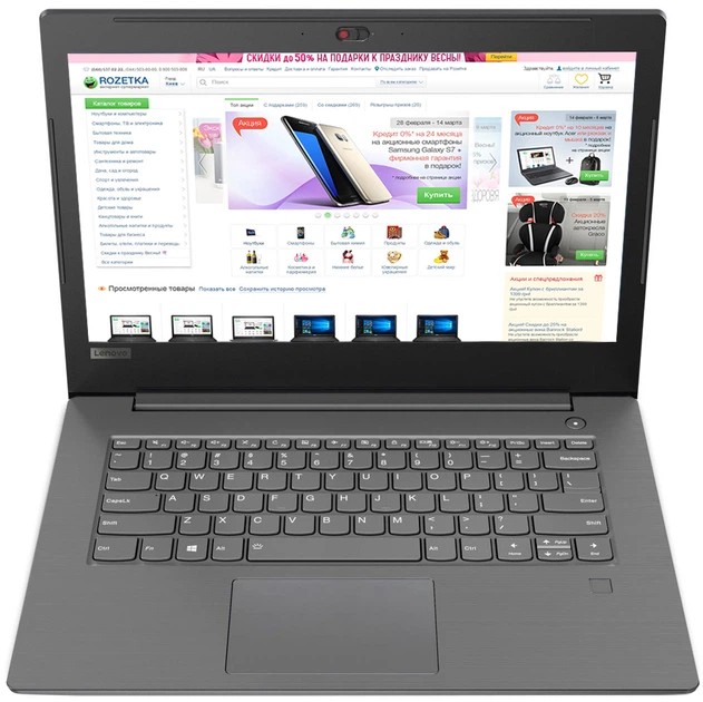 Ноутбук Lenovo V330-14ISK (81AY000RRA) Iron Grey – фото, отзывы ...