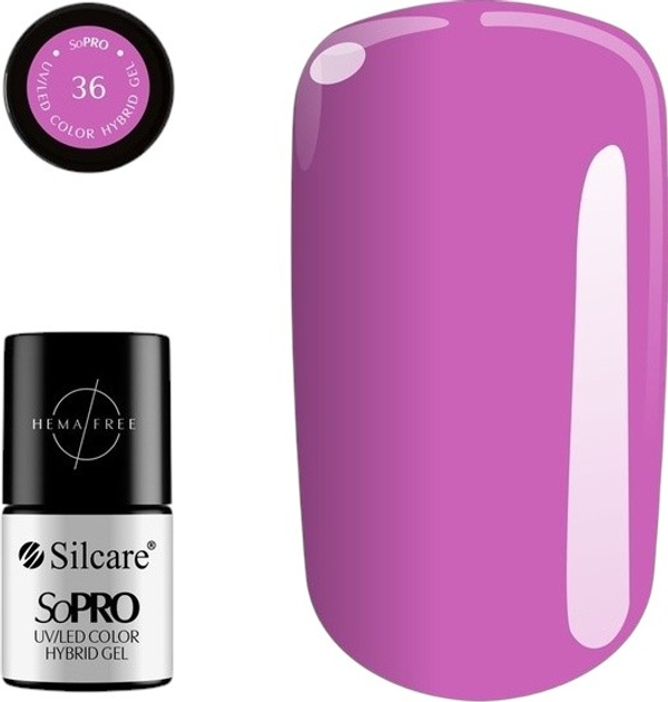 Lakier hybrydowy Silcare SoPro 36 7 g (5902560553079) - obraz 1