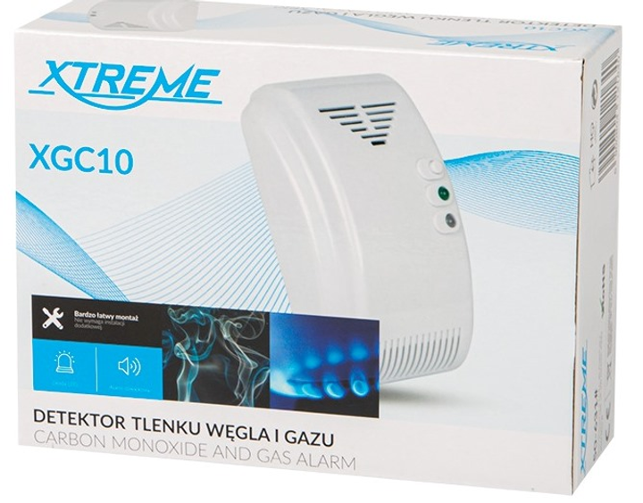 Датчик Xtreme газу і чадного газу 230V (5900804121640) - зображення 1
